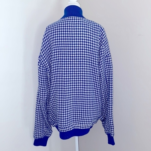 Live Mechanics houndstooth bomber jacket - Picture 4 of 15